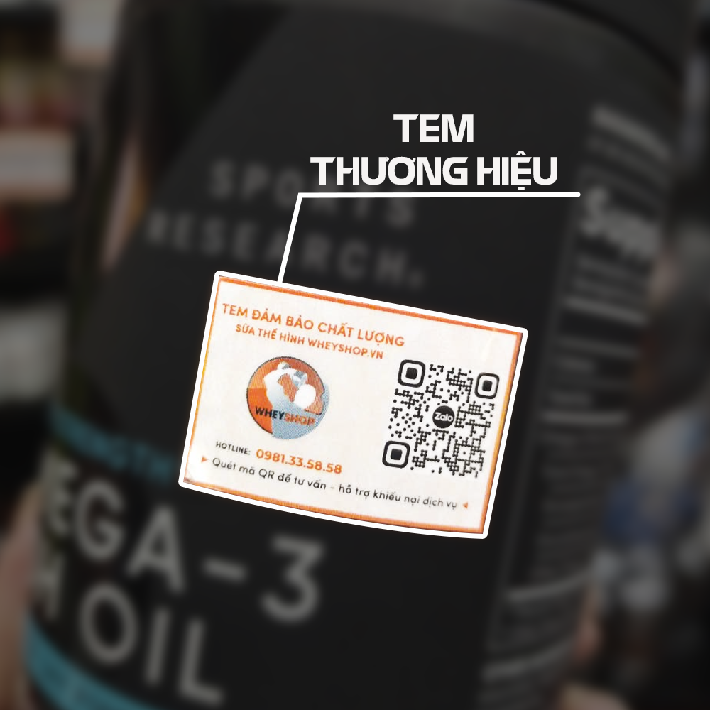 SR Triple Strength Omega-3 Fish Oil (150 viên)