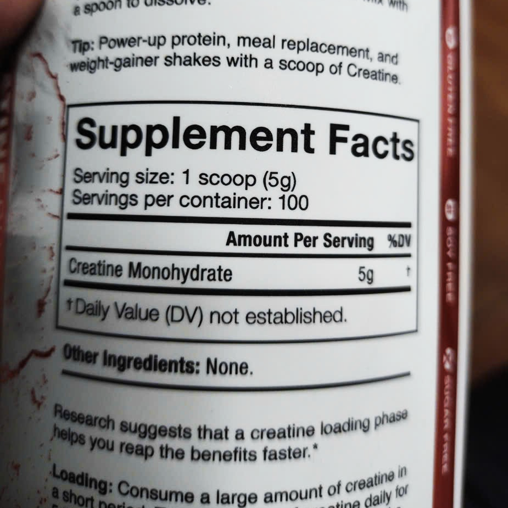 The Curse Micronized Creatine Monohydrate (500g)