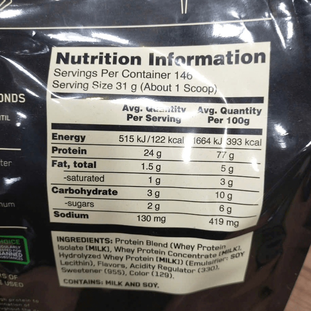 100% Whey Gold Standard 10Lbs (4.5kg)