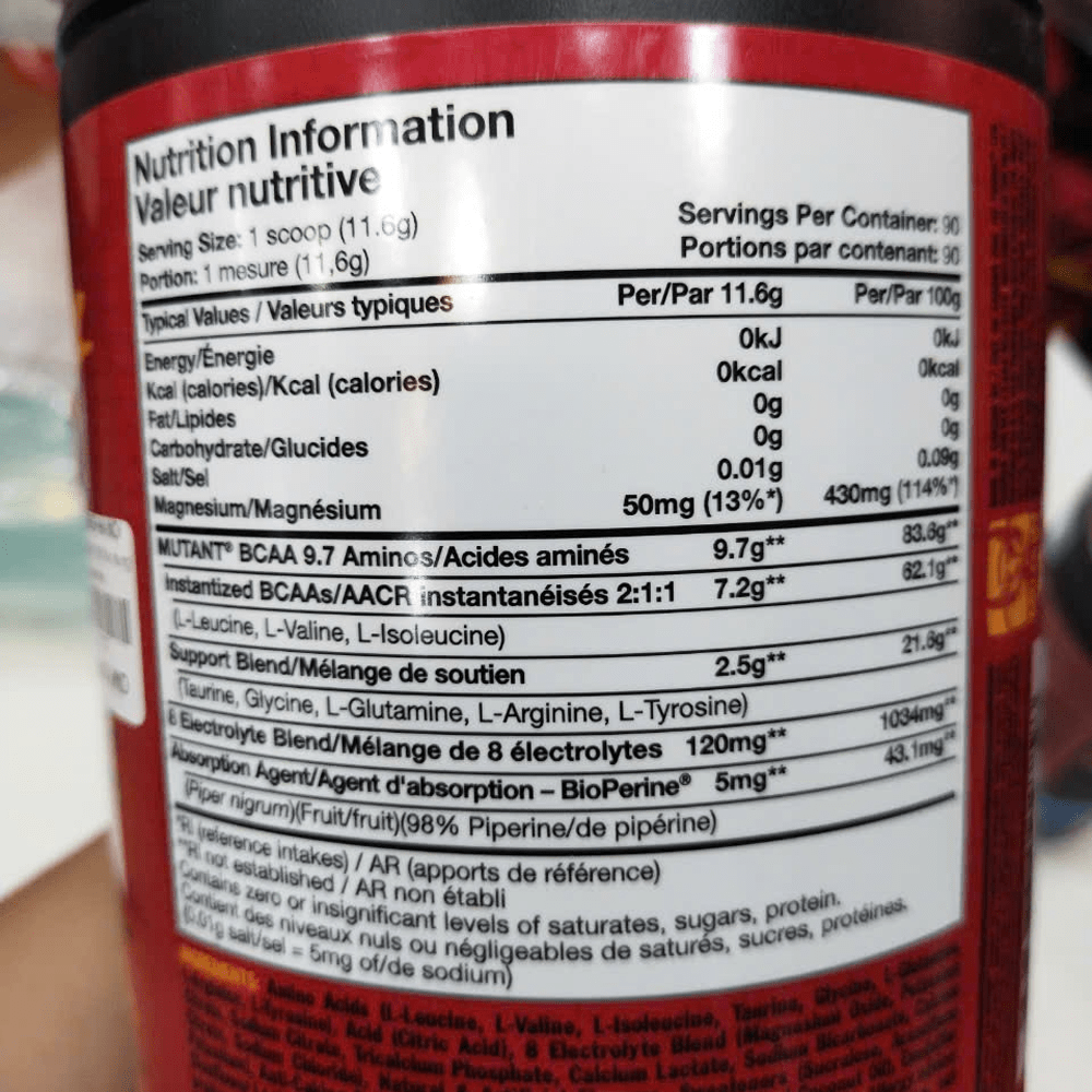 Mutant BCAA 9.7 (90 lần dùng)