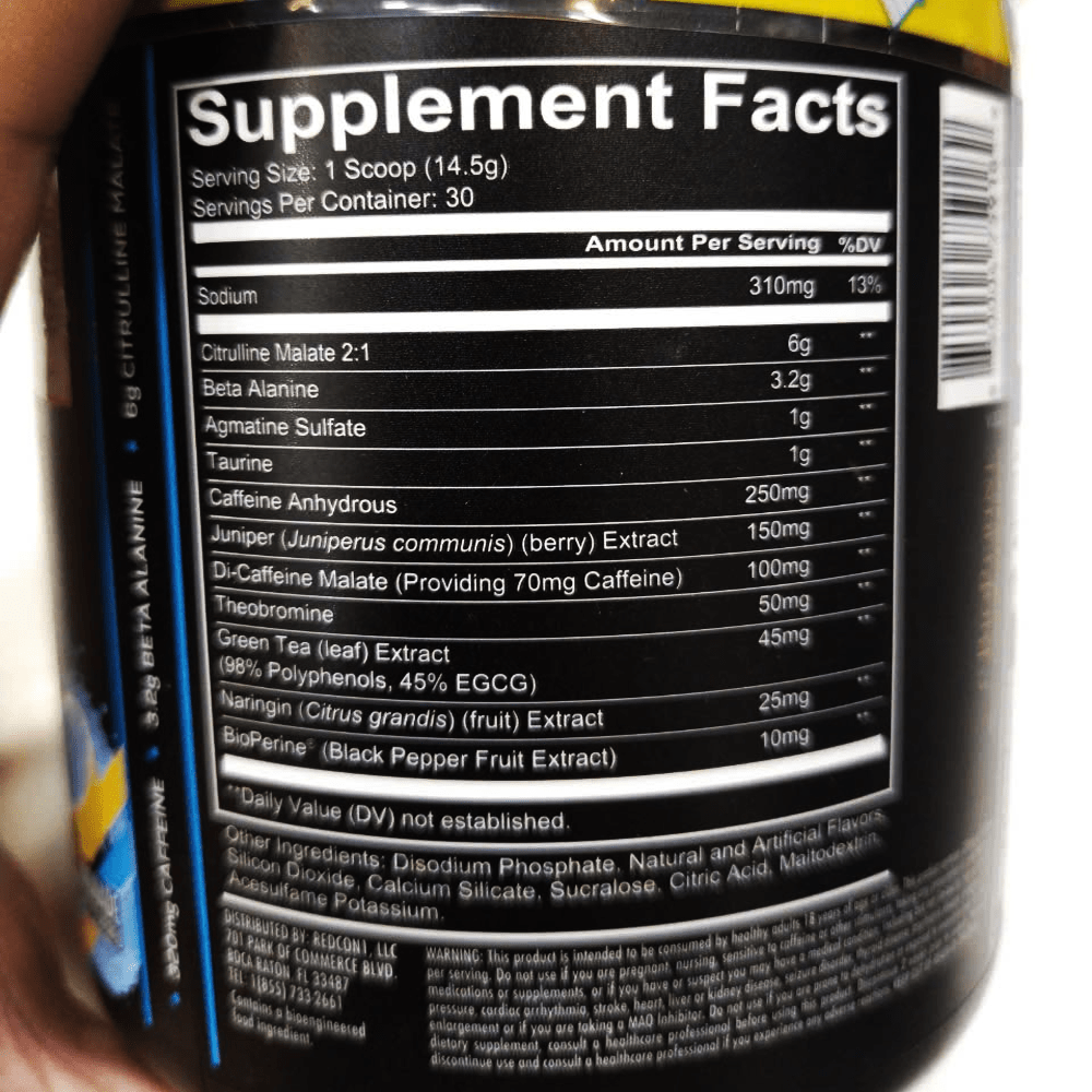 Pre-Workout Total War (30 servings)