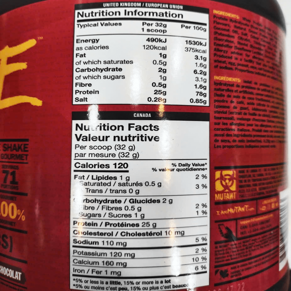 Mutant Iso Surge 5Lbs (2.3kg)
