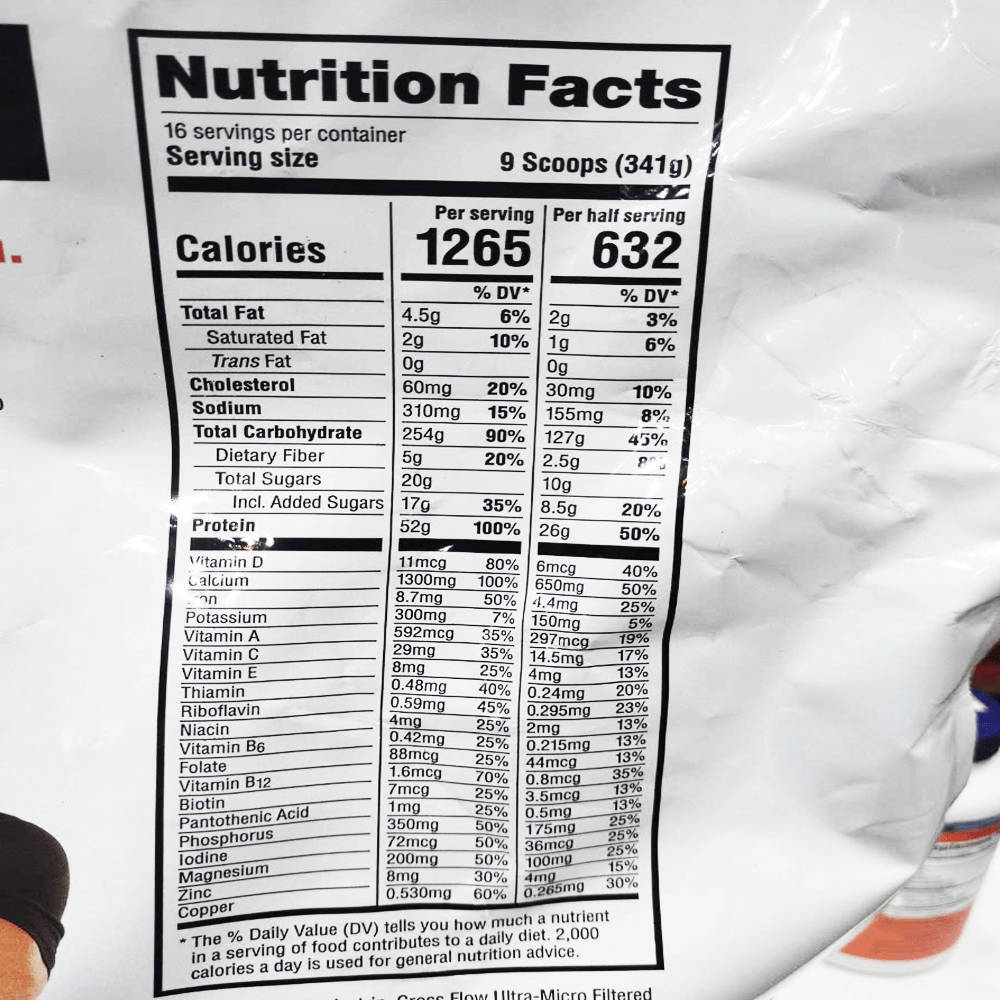 Muscle Mass Gainer 12Lbs (5.4kg)