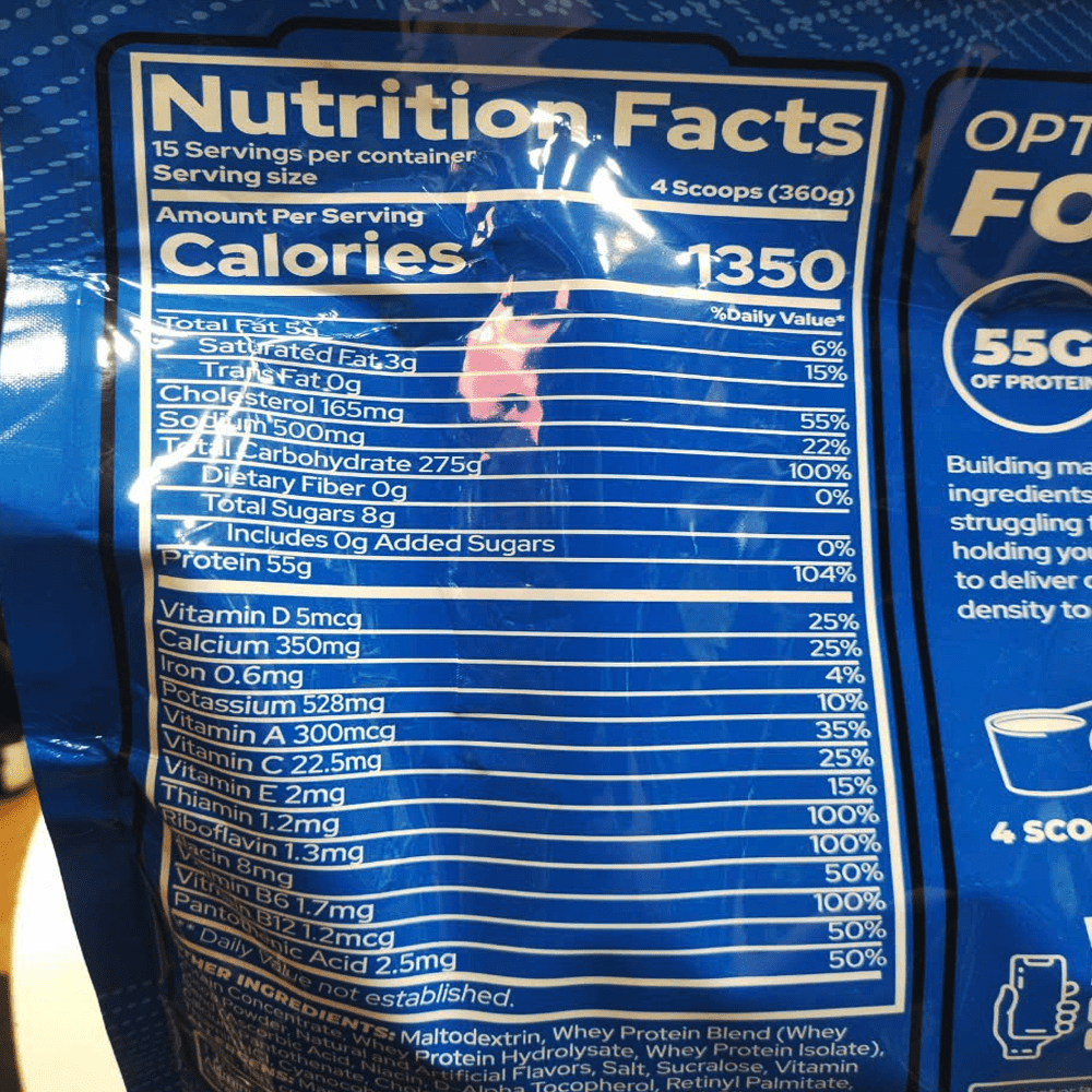 Raze Mass Gainer 12Lbs (5.4kg)