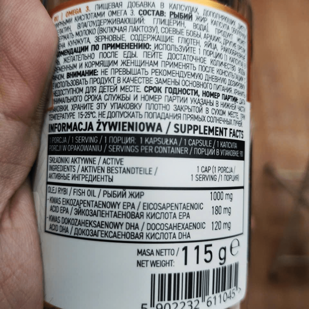 Ostrovit Omega-3 (90 viên)
