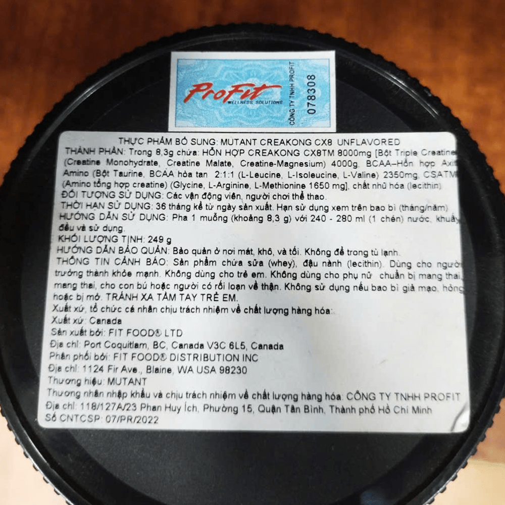 Mutant Creakong CX8 (249g)