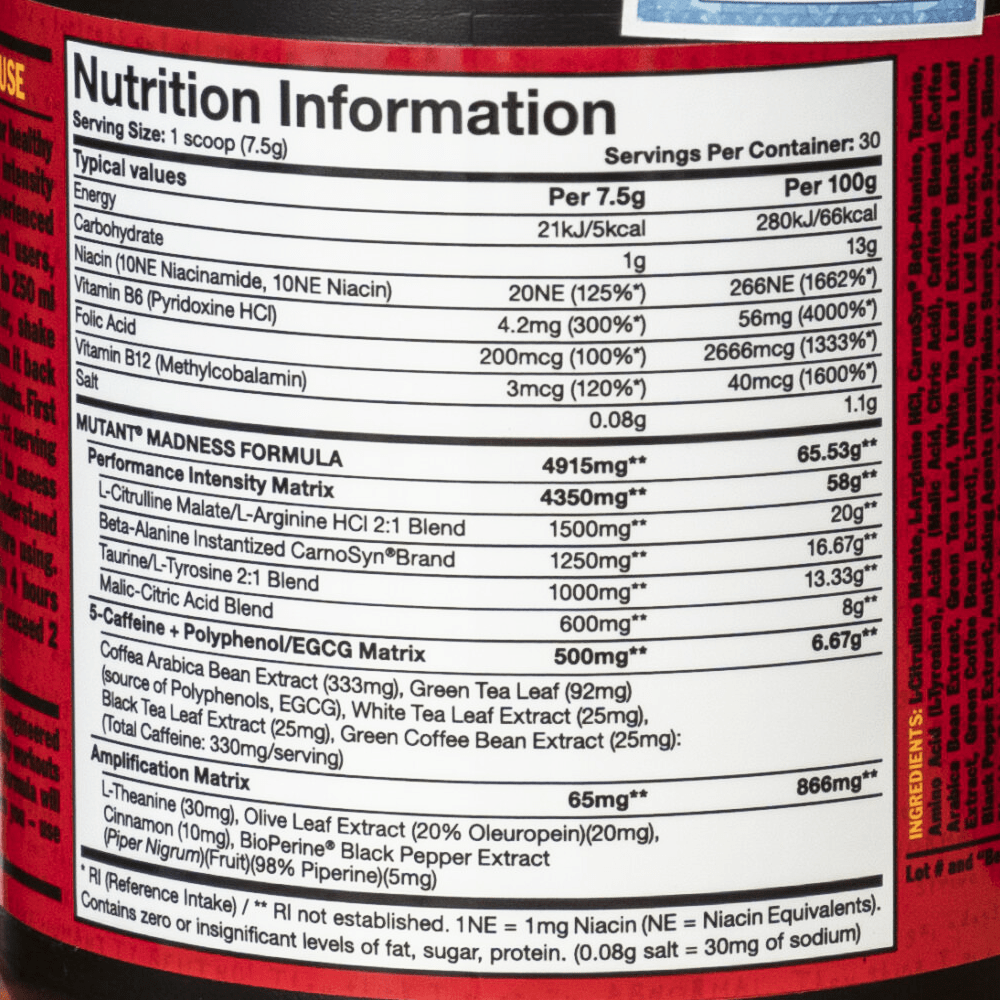 Mutant Madness (30 servings)