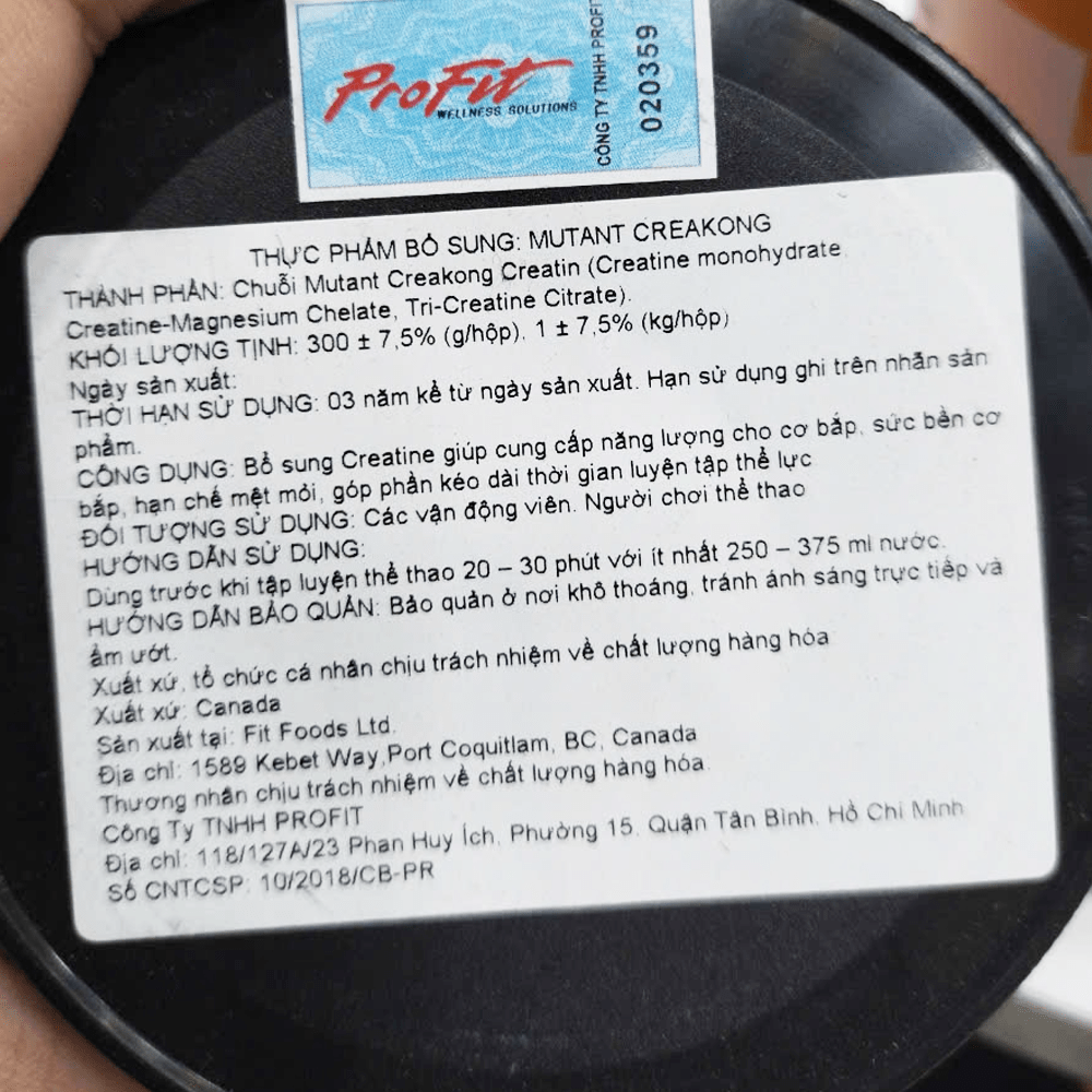 Mutant Creakong 300g