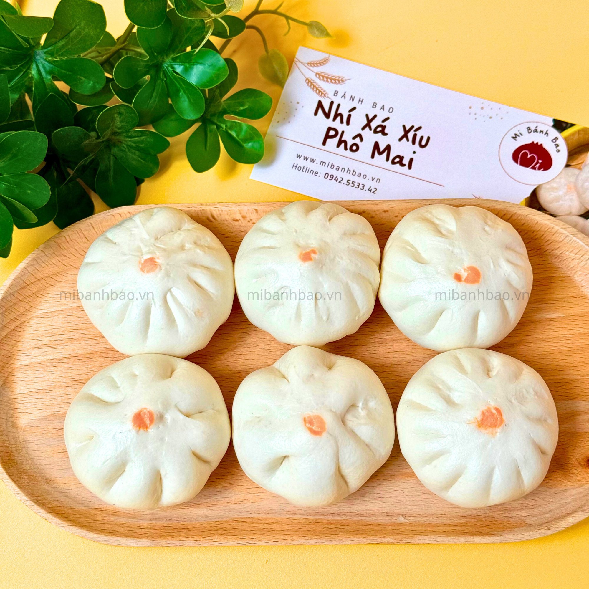 Nhí Xá Xíu Phô Mai (Gói 6 cái)