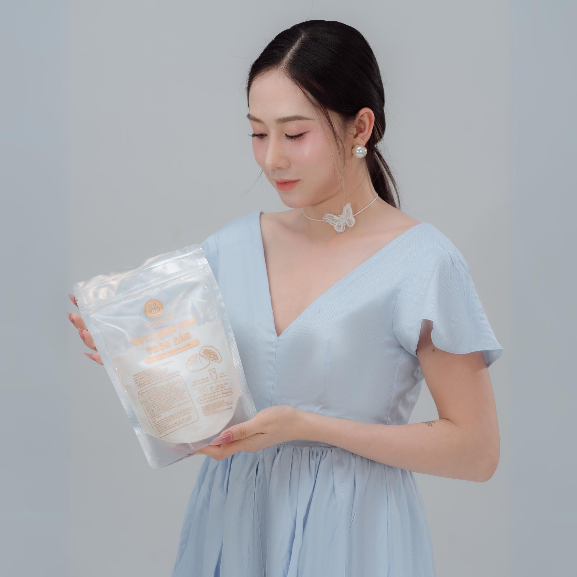 BỘT MÌ NGUYÊN CÁM pha sẵn 540gram