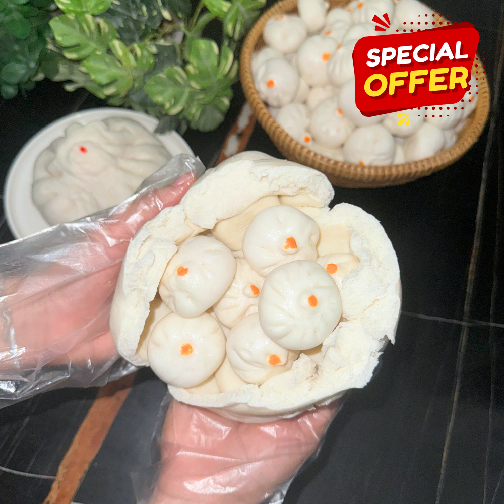 Bánh bao Mẹ Bồng Con