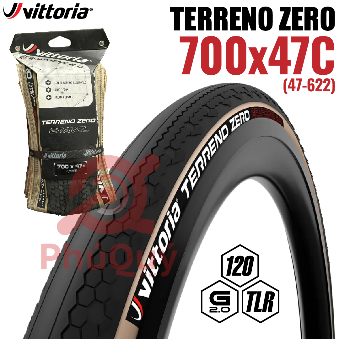 Vỏ Vittoria Terreno Zero Gravel 700x47C (622-47)