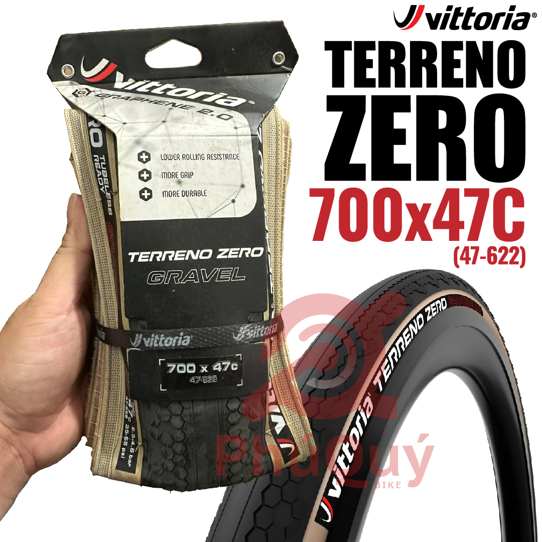 Vỏ Vittoria Terreno Zero Gravel 700x47c (622-47)