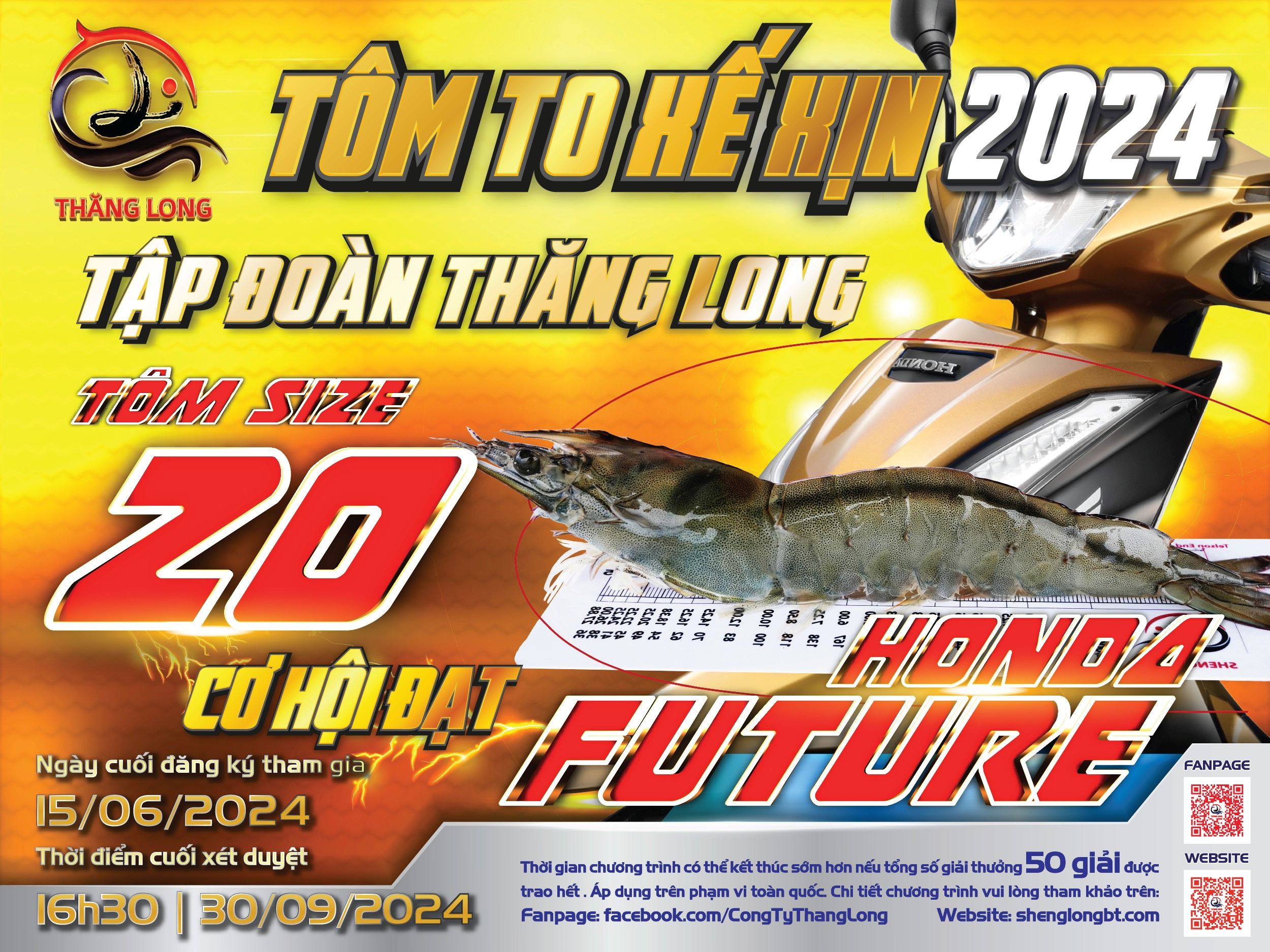 29/1/2024 THỂ LỆ CHƯƠNG TRÌNH DỰ THƯỞNG “NUÔI TÔM TO CÙNG TLSS 2024