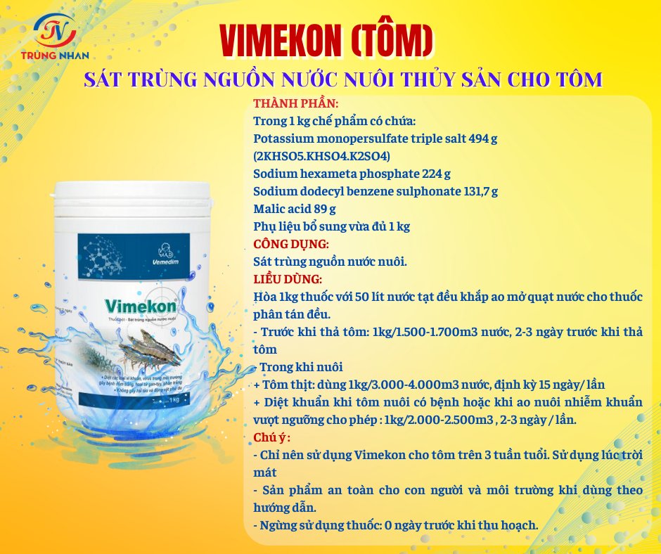 Vimekon Tôm