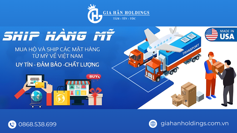 Dịch vụ chuyên nhận mua hộ và ship hàng từ Mỹ