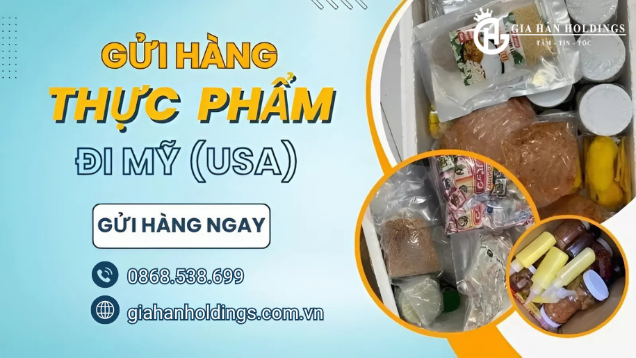 Gửi thực phẩm đi Mỹ có khó không? Những lưu ý và mẹo gửi thực phẩm giá rẻ, an toàn