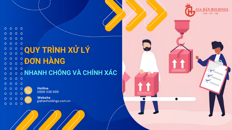 Quy trình xử lý đơn hàng: 5 bước chuẩn và cách tối ưu