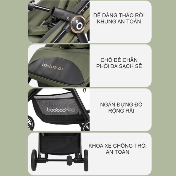 XE ĐẨY TRẺ EM BAOBAOHAO A5