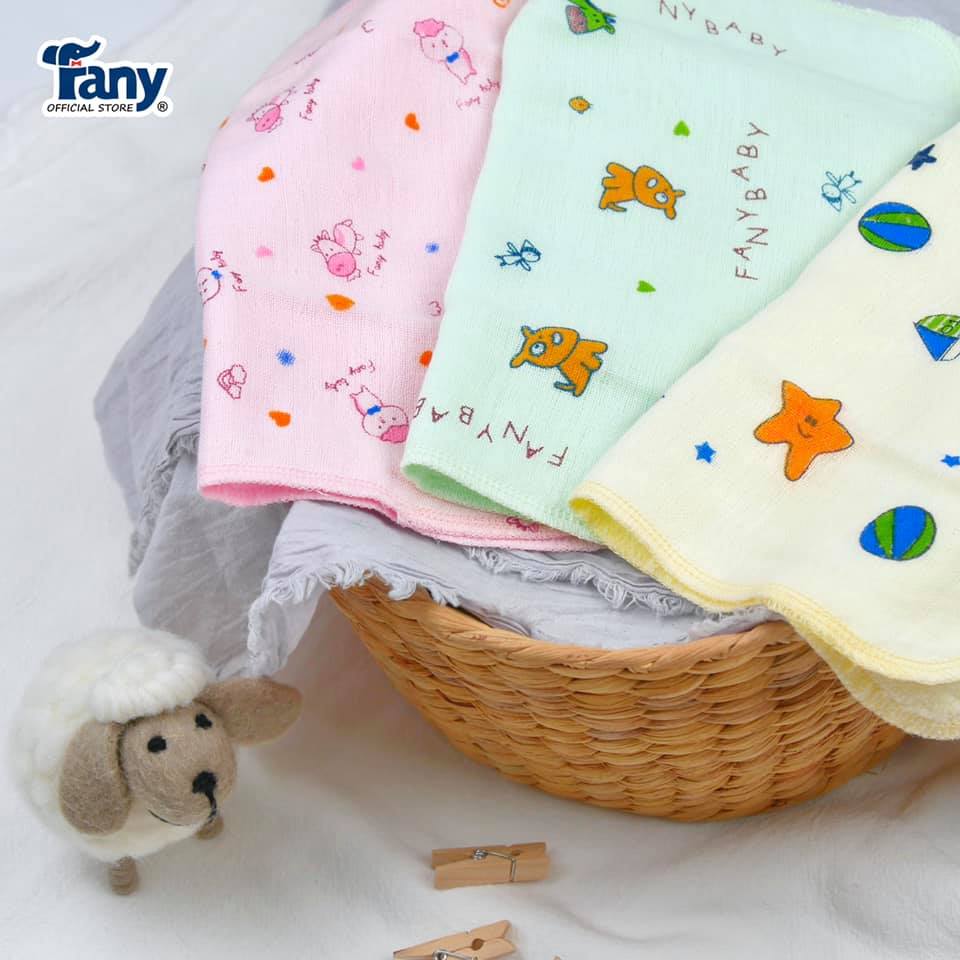 KHĂN MÀU 2 MẶT VỈ 6 CÁI IN