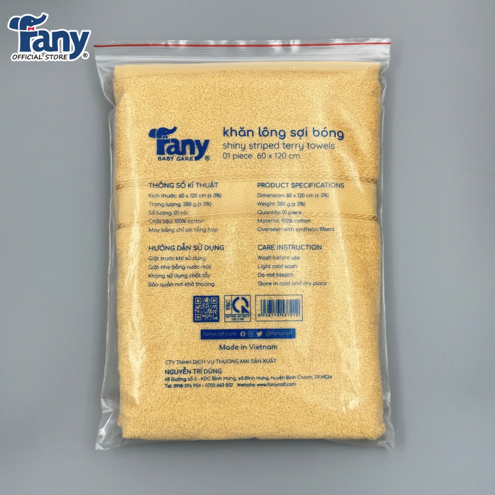 KHĂN LÔNG SỢI BÓNG FANY®