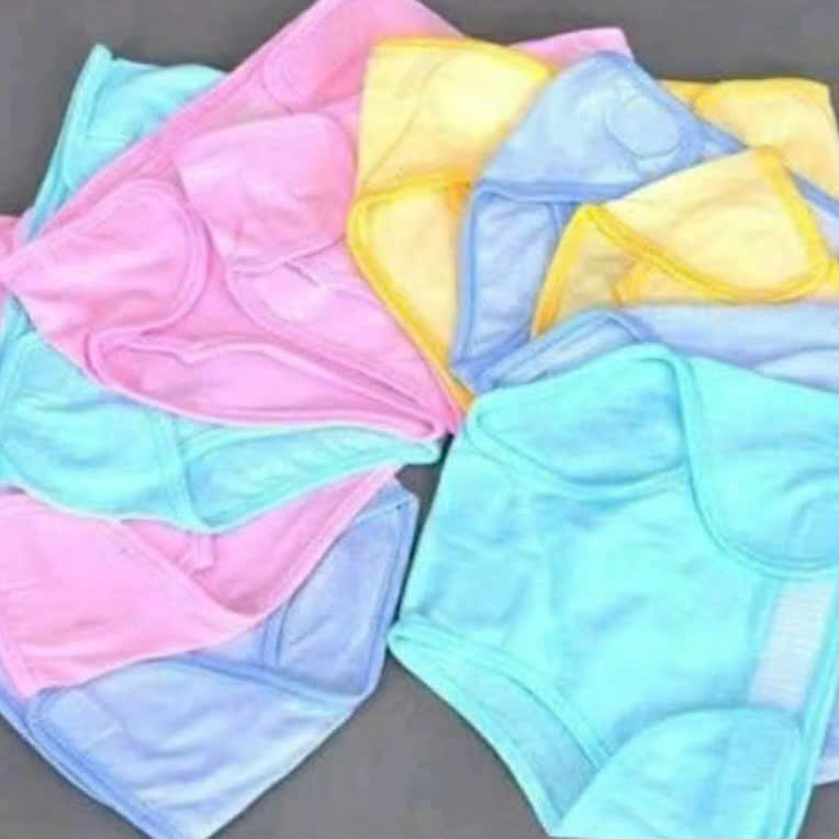 Set 10 tã vải cho bé sơ sinh cotton, mềm mại an toàn cho bé
