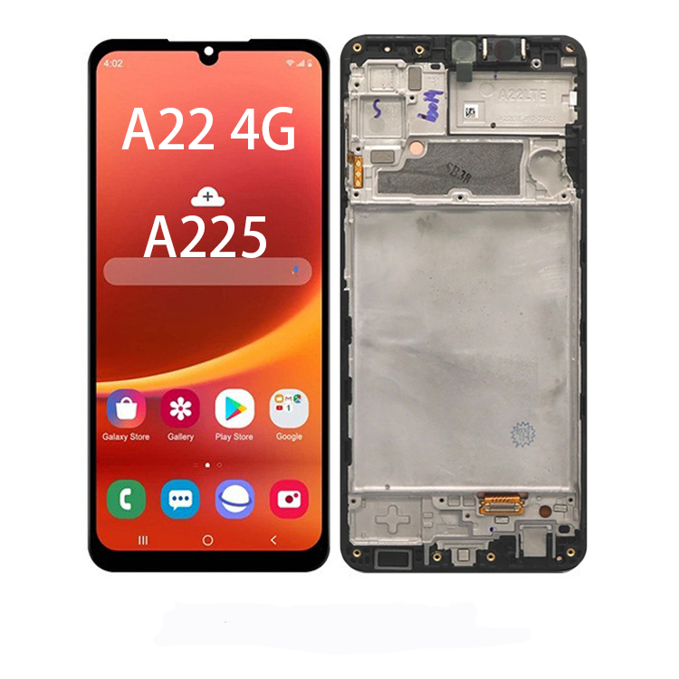Màn hình cảm ứng Samsung Galaxy A22-4G (nguyên khung)
