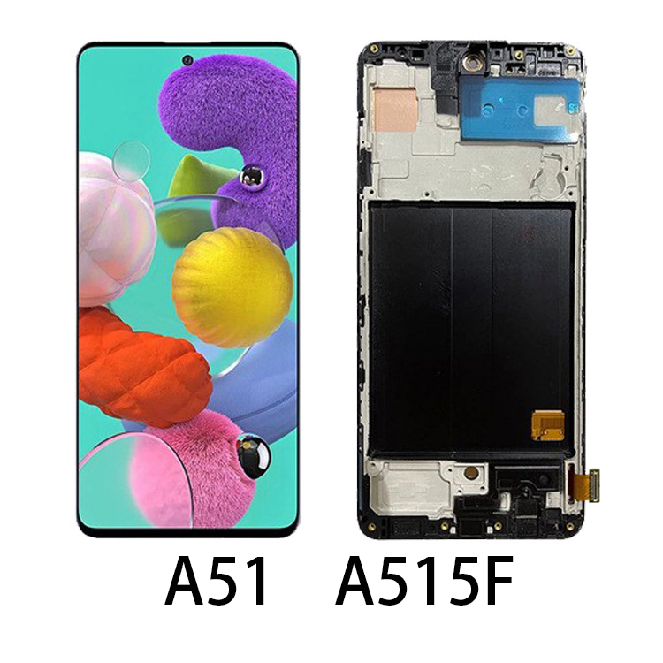 Màn hình cảm ứng Samsung Galaxy A51 (nguyên khung)