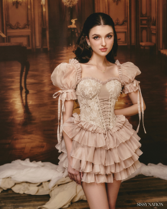 Paris Corset dress - Beige Paris Corset dress - Beige