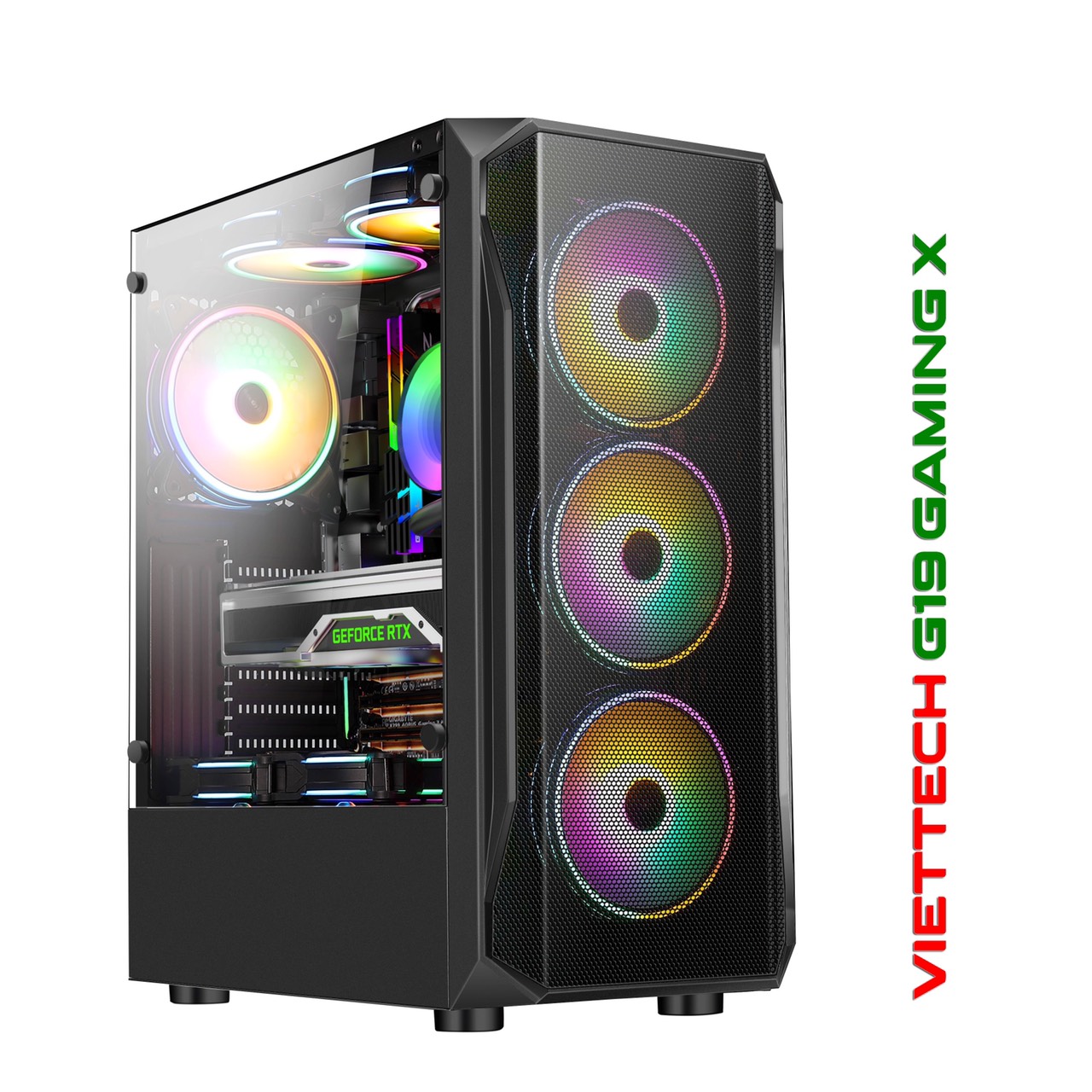 Máy Tính Để bàn ( H110 -i3-6100/8g/ssd256 + Hdd 500Gb )