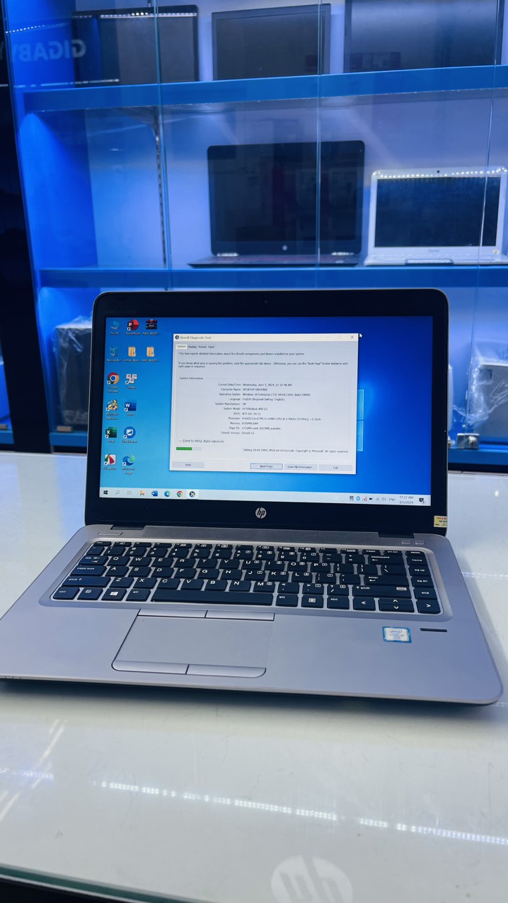 HP EliteBook 840 G3/ Core i5-6300U/ RAM 8Gb / SSD 256Gb / Màn 14.0″FullHD Bh 06 Tháng