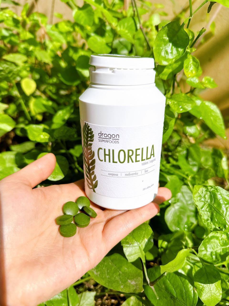Tảo Lục Chlorella  80gr - dạng viên nén