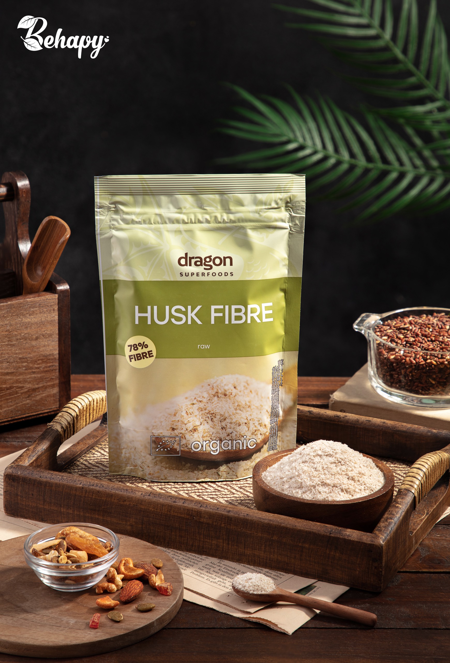 Vỏ hạt mã đề hữu cơ 150g