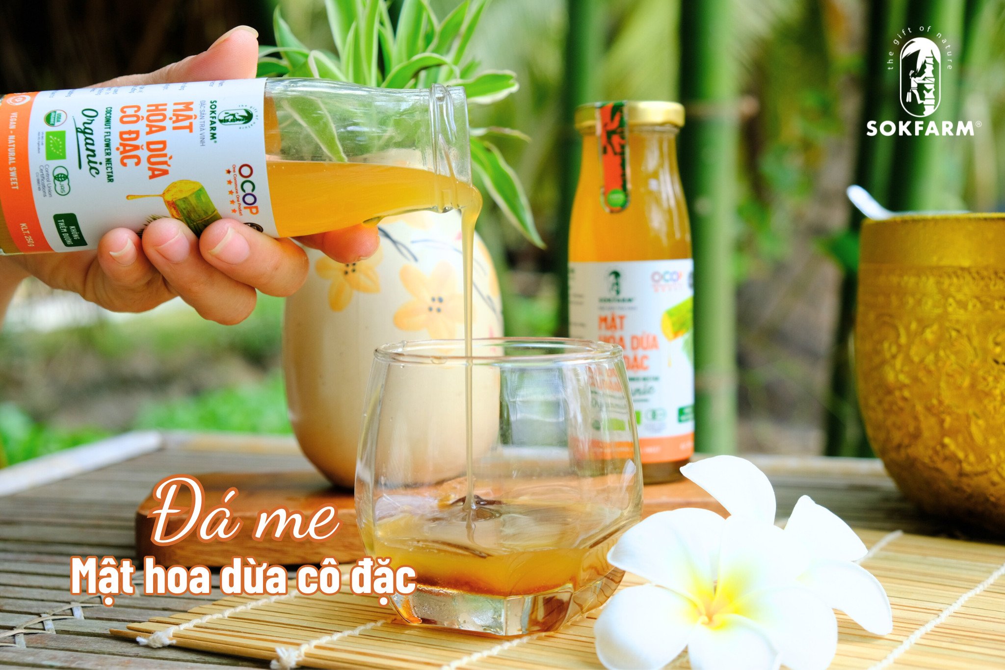 Mật Hoa Dừa cô đặc 250gr - cho bé