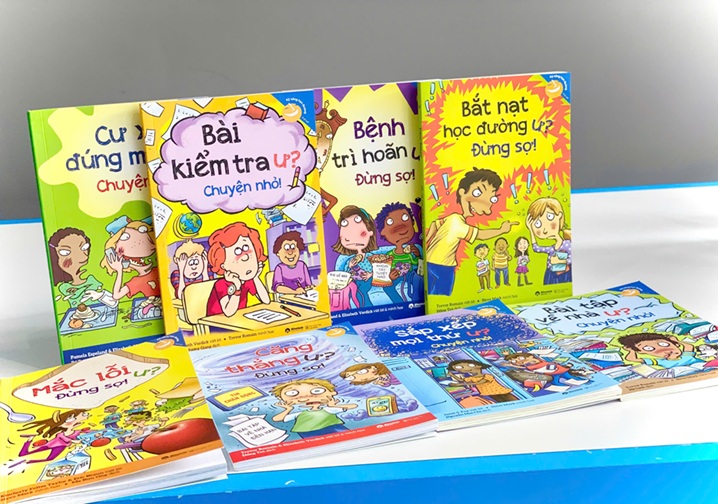 Bộ sách kỹ năng học đường: Giải pháp giúp học sinh và phụ huynh giải quyết mọi vấn đề tại trường học