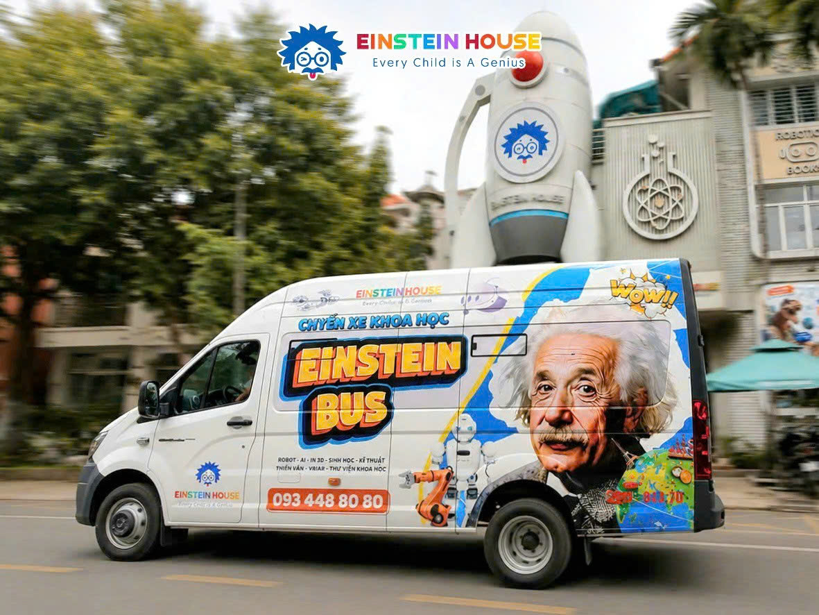 Chuyến xe khoa học Einstein Bus: Hành trình mang 