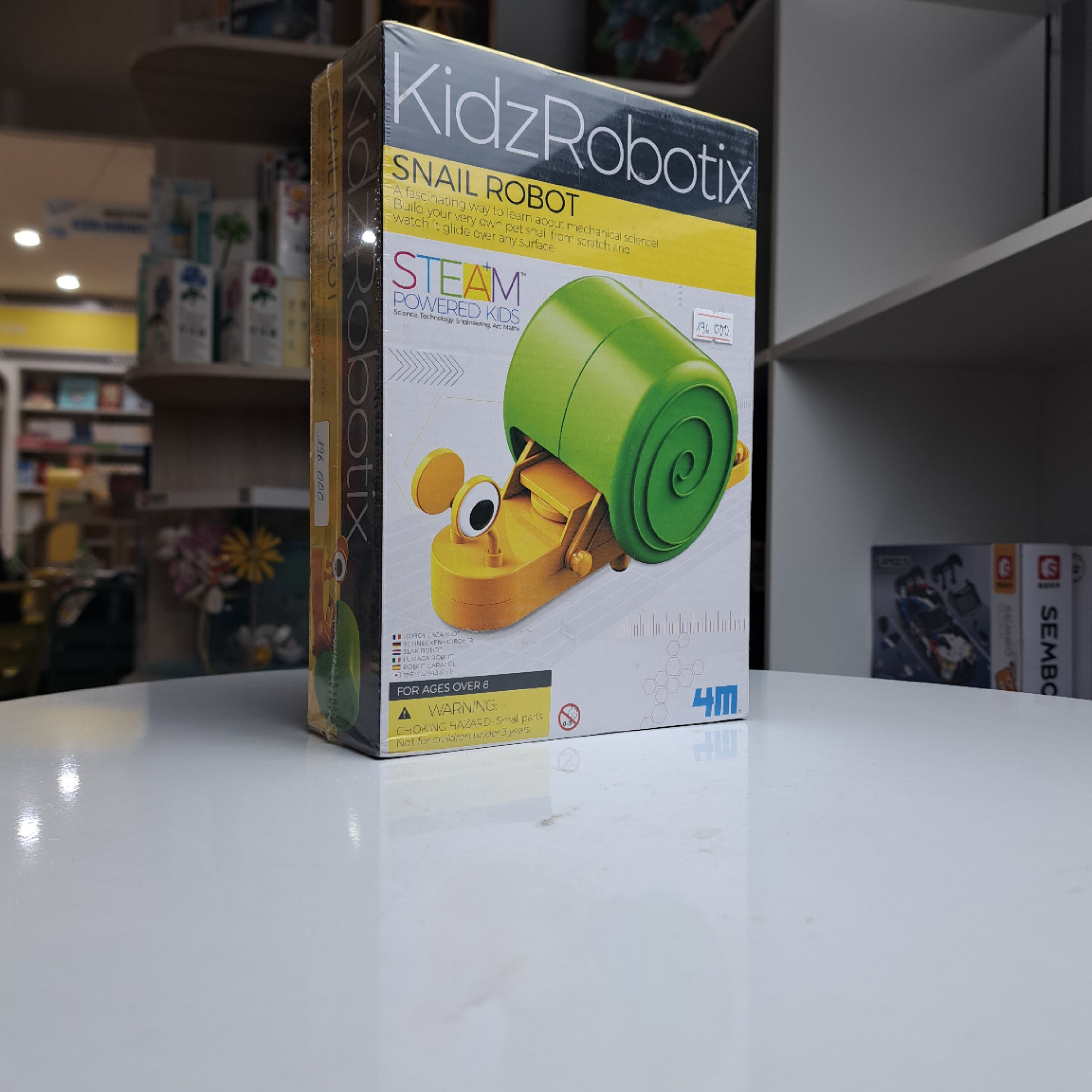 Đồ chơi (Giáo Dục STEAM, Độ tuổi 5+) Robot Ốc Sên - 4M (Đồ chơi Khoa học, Lắp ráp)