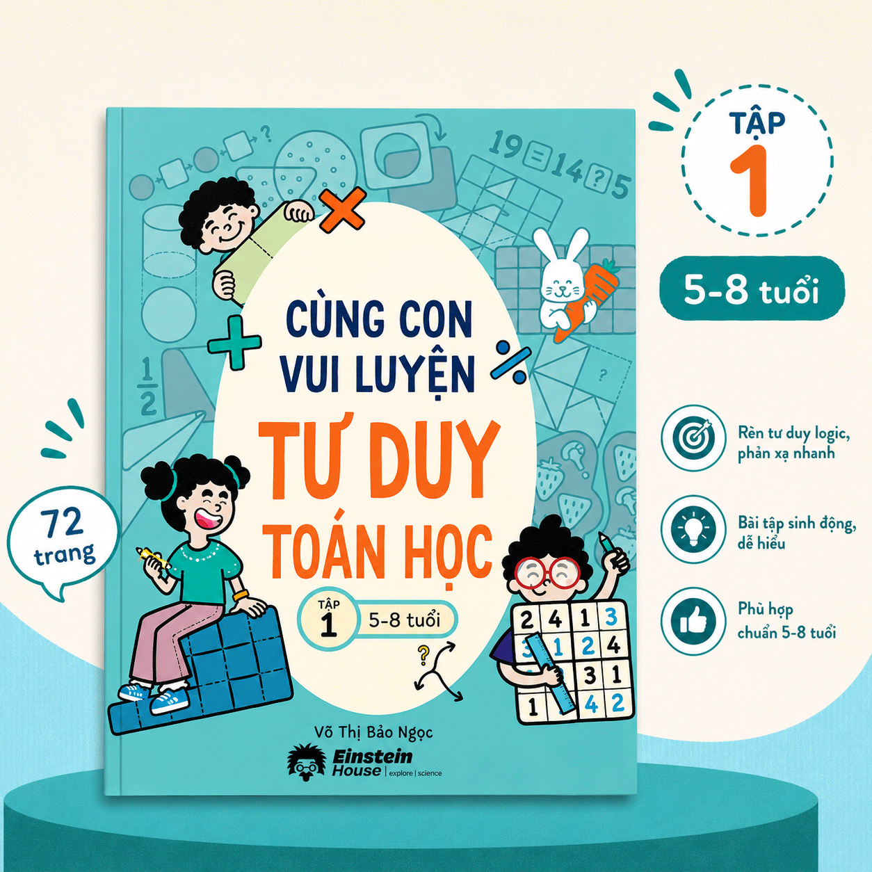 Cùng con vui luyện tư duy toán học