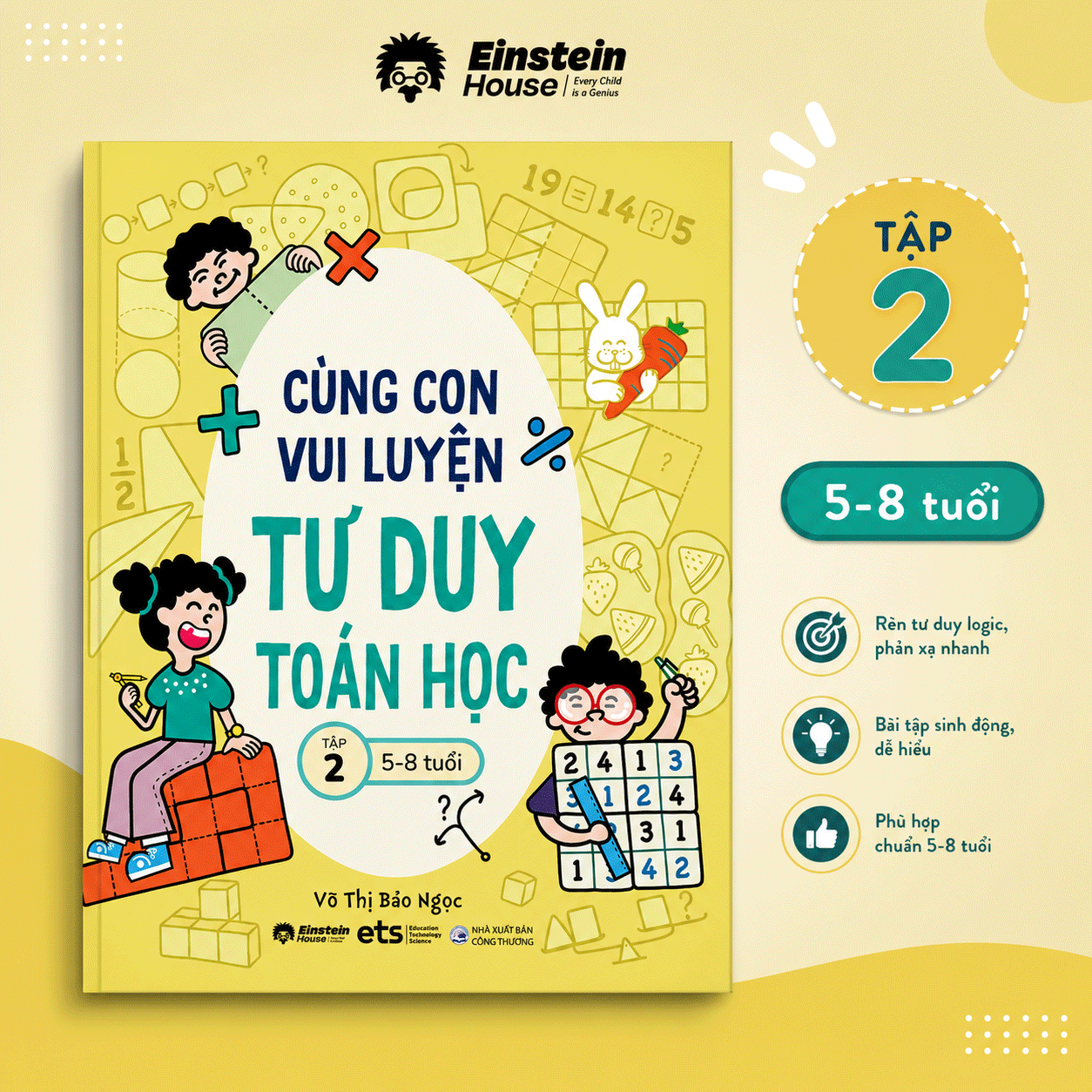 Cùng con vui luyện tư duy toán học