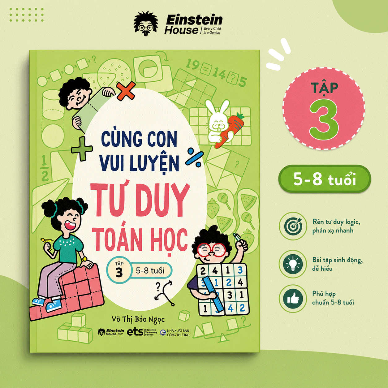 Cùng con vui luyện tư duy toán học