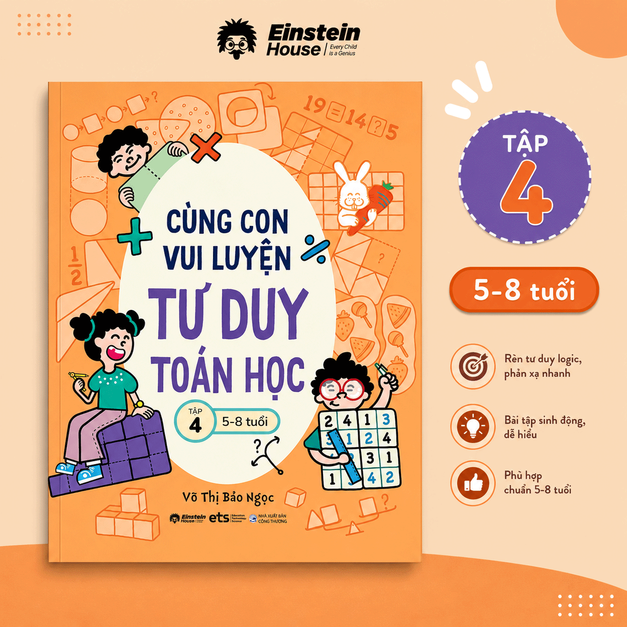 Cùng con vui luyện tư duy toán học