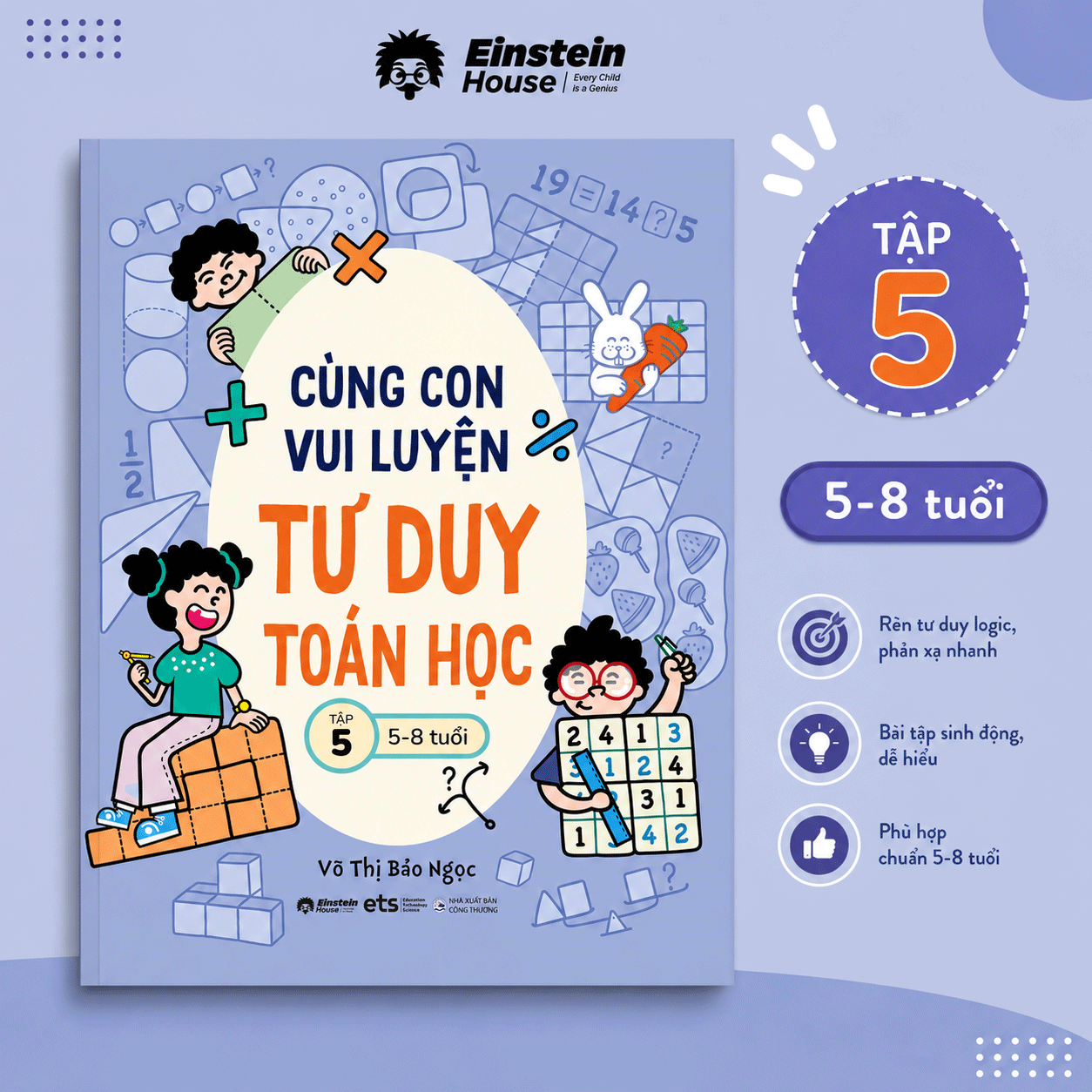 Cùng con vui luyện tư duy toán học