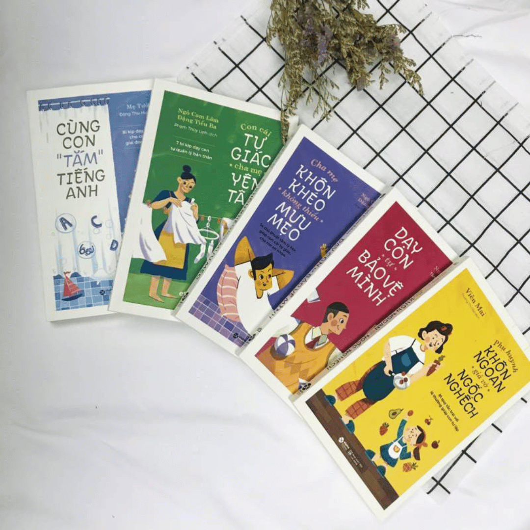 Bộ - Phụ Huynh 4.0: Bí Kíp Nuôi Con Thành Công Của Phụ Huynh Hiện Đại (5 Cuốn)