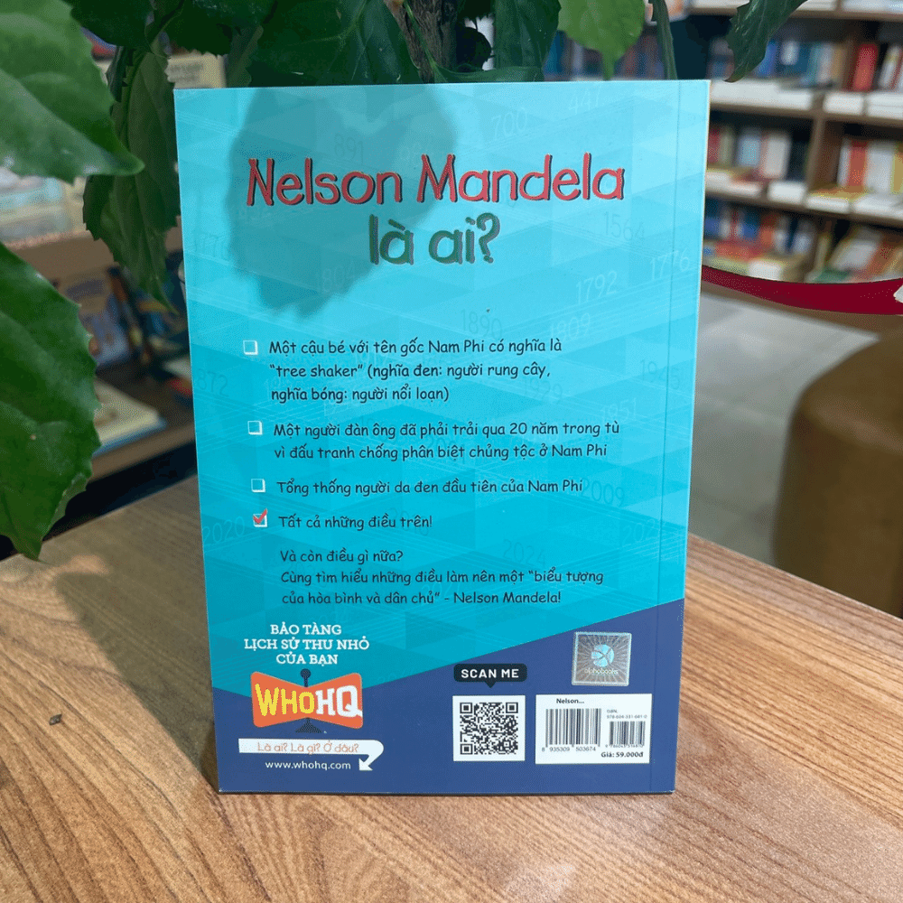 Bộ Sách Chân Dung - Nelson Mandela Là Ai?