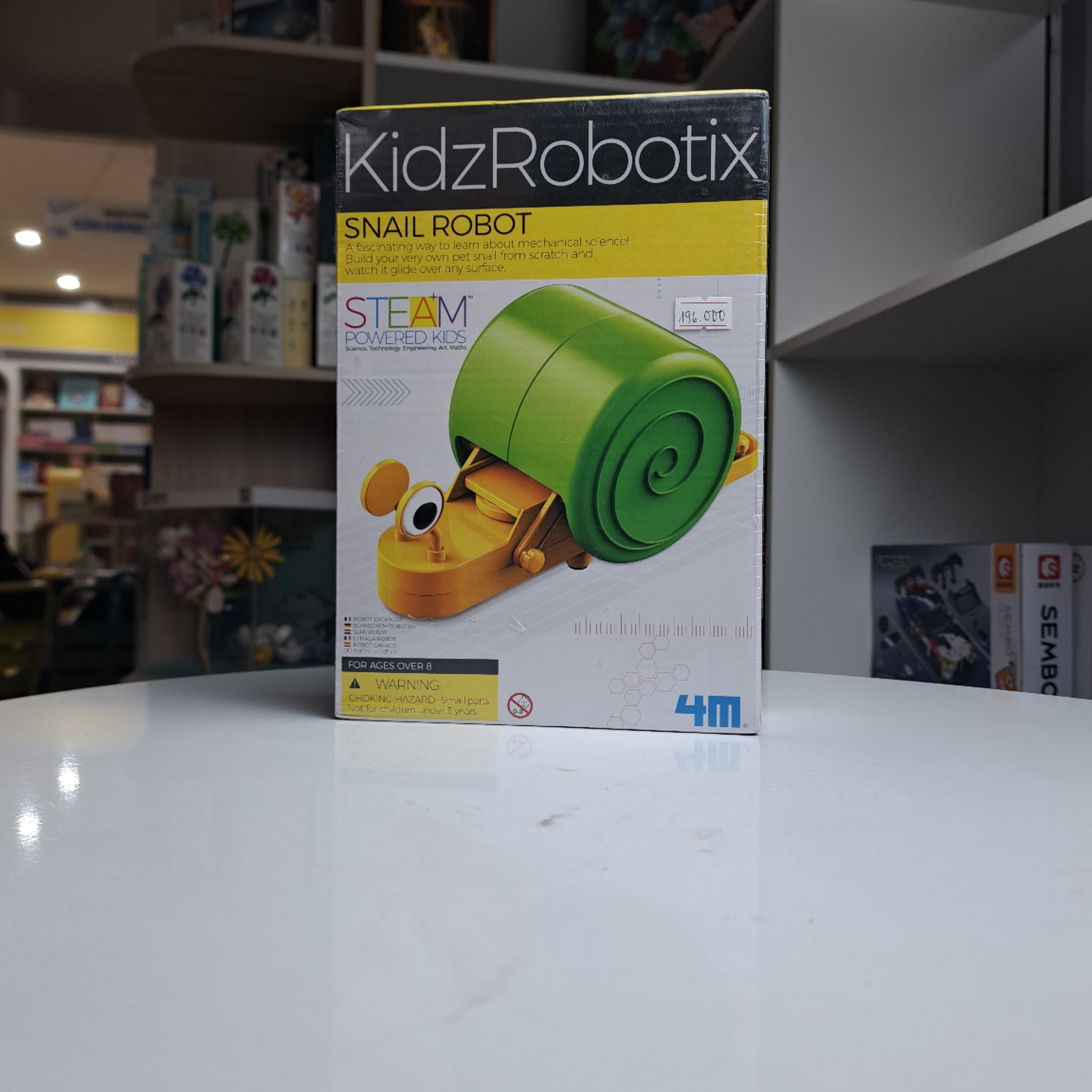 Đồ chơi (Giáo Dục STEAM, Độ tuổi 5+) Robot Ốc Sên - 4M (Đồ chơi Khoa học, Lắp ráp)