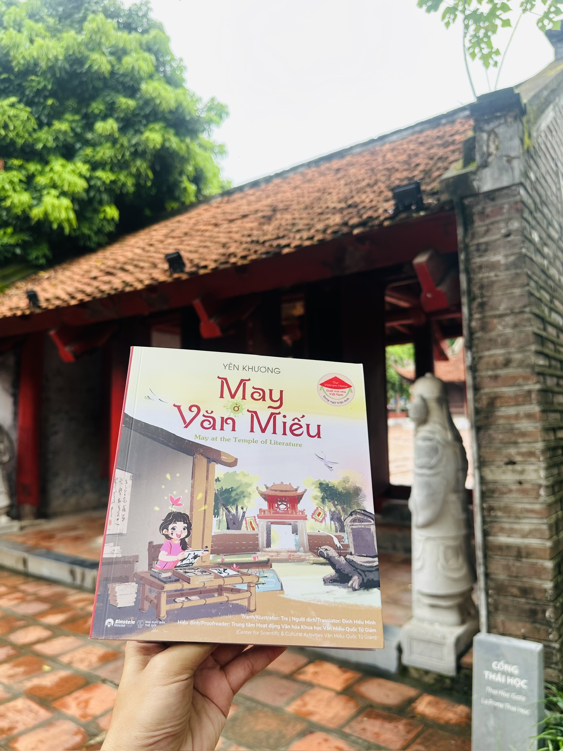 May ở Văn Miếu
