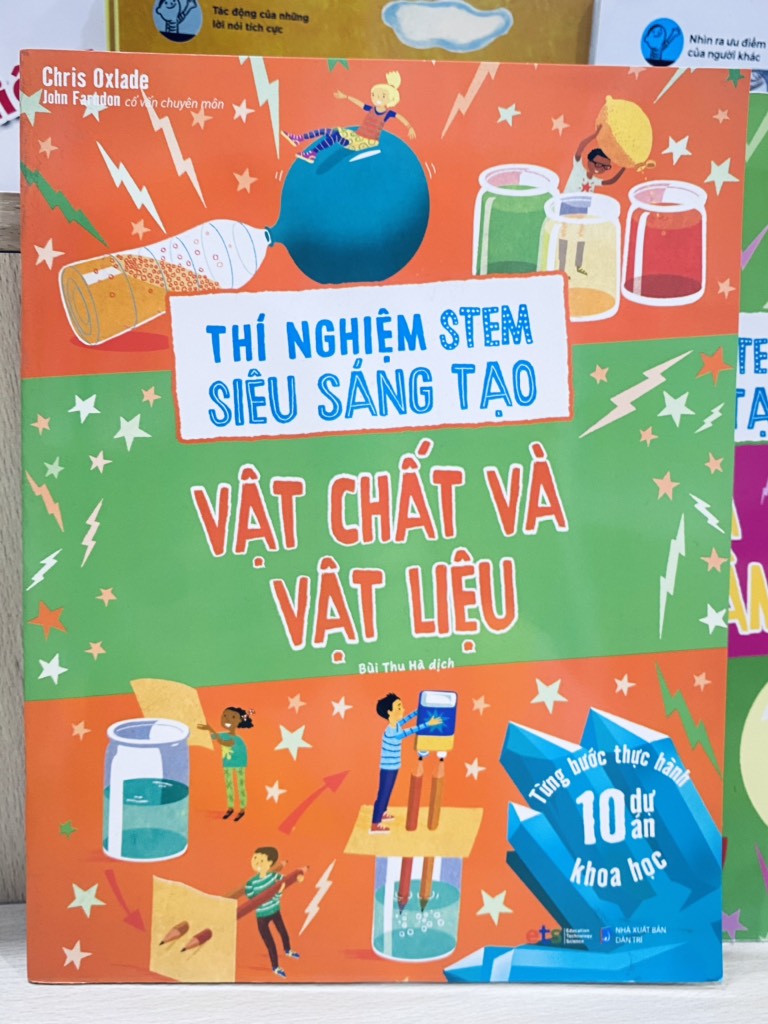 Thí nghiệm stem siêu sáng tạo: Vật chất và vật liệu