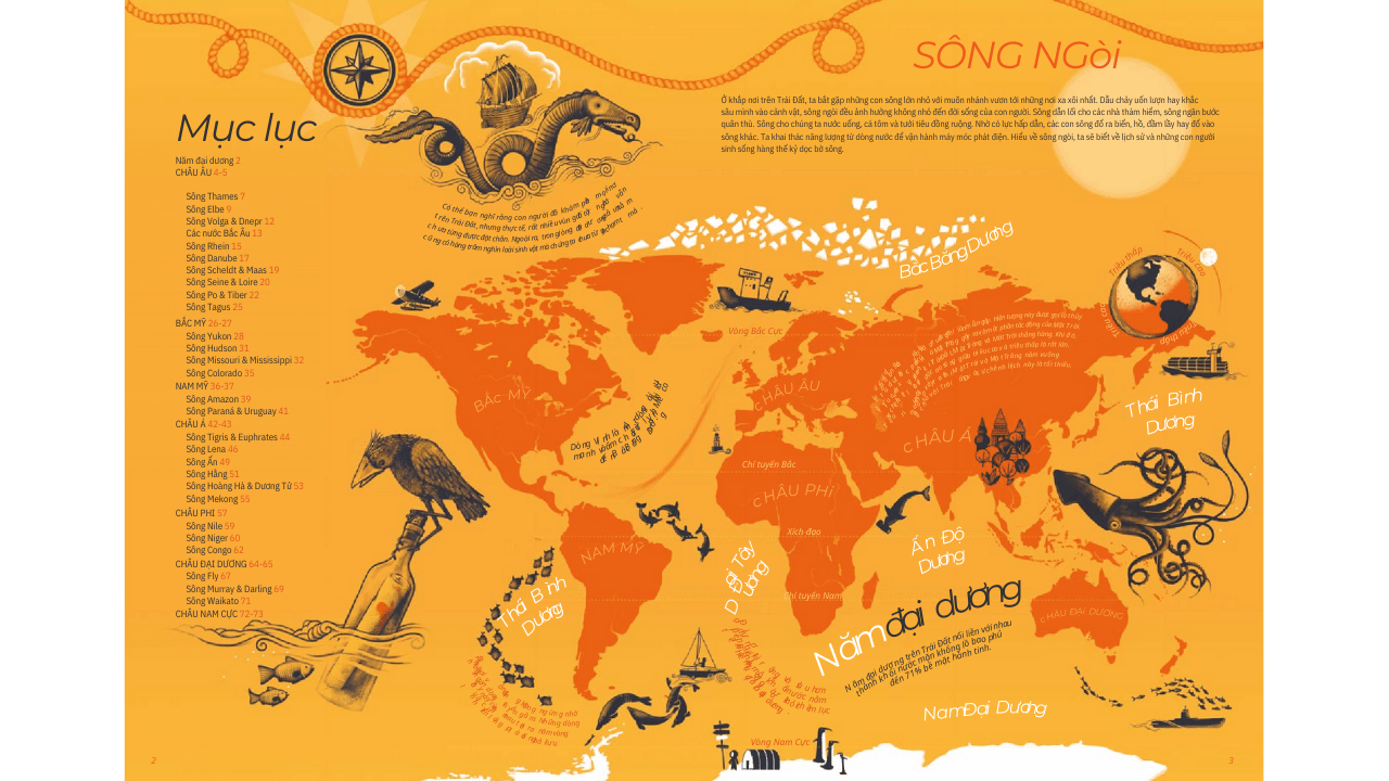 Combo: TIMELINE (Peter Goes) - Lược Sử Trực Quan Về: Thế Giới, Khoa Học & Công Nghệ, Các Dòng Sông (3 Cuốn)