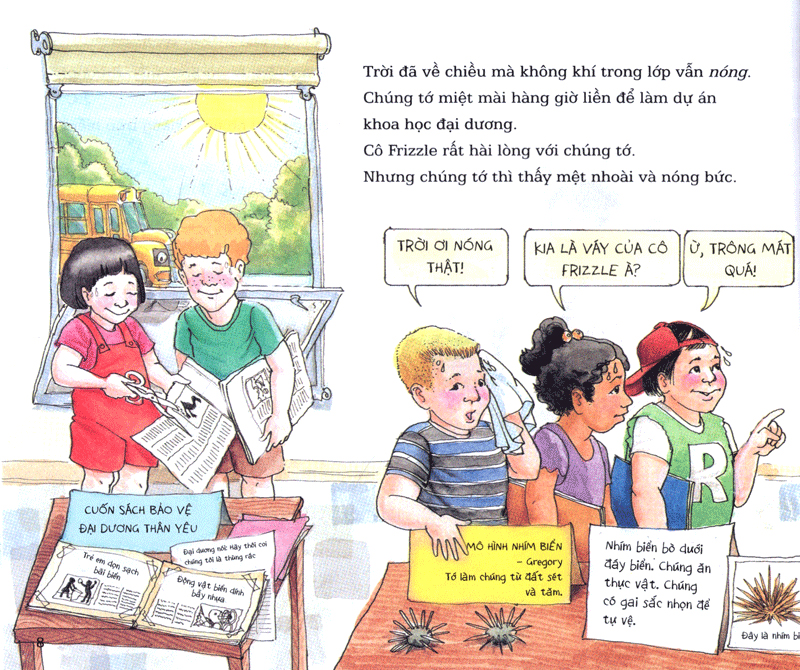 Sách Chuyến Xe Khoa Học Kỳ Thú - Xe Tàu Ngầm Thám Hiểm Đại Dương