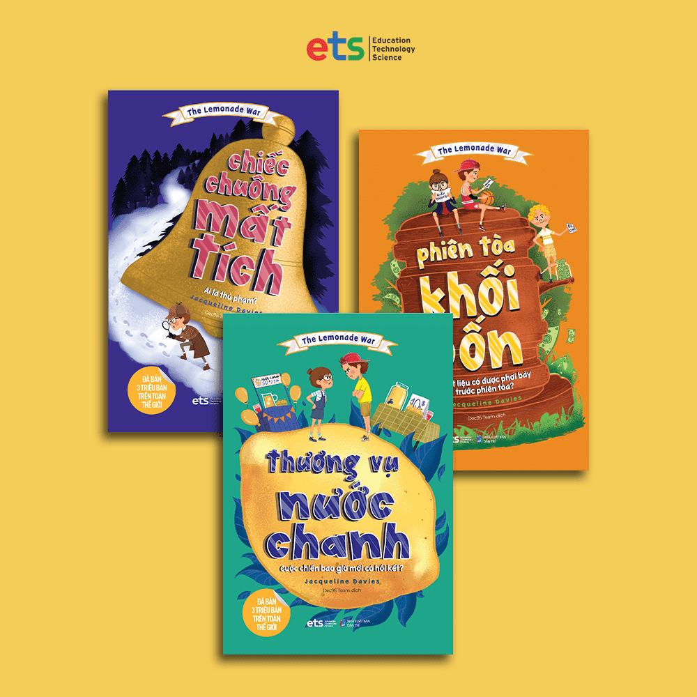 Sách Thương Vụ Nước Chanh (Trọn Bộ 3 Cuốn) - Câu Chuyện Kinh Điển Về Giáo Dục Tài Chính Của Trẻ Em Mỹ